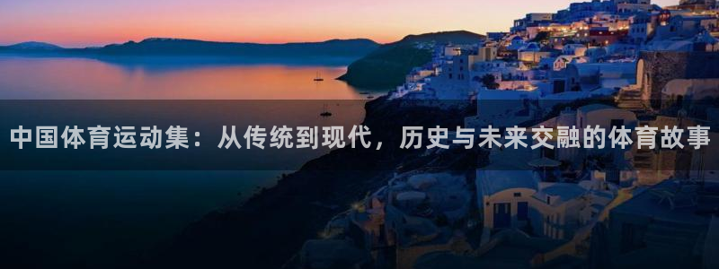 中国体育运动集：从传统到现代，历史与未来交融的体育故事
