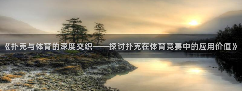 《扑克与体育的深度交织——探讨扑克在体育竞赛中的应用价值》